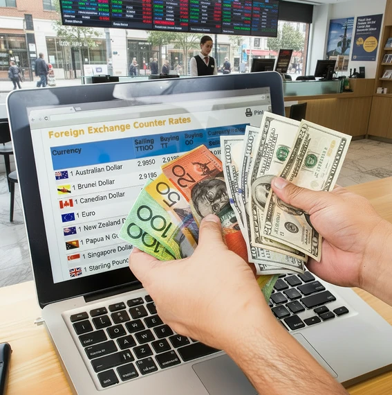 travel money exchange Sydney
